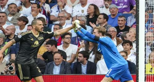 انقاذ رائع من بونوتشي أمام ريال مدريد