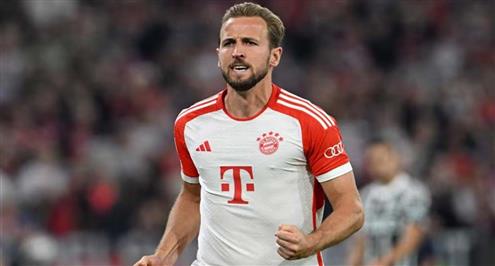 هدف بايرن ميونيخ الثالث أمام مانشستر يونايتد (هاري كين)