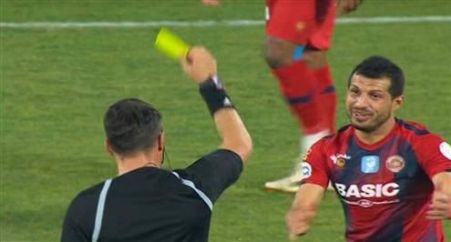 انذار لطارق حامد أمام الهلال