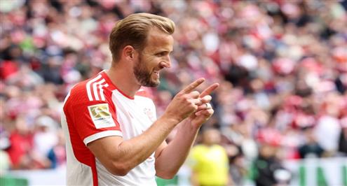 هاري كين يسجل هاتريك في مباراة بايرن ميونيخ وبوخوم