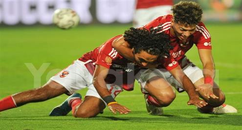 استلام رائع.. هدف الأهلي الثاني أمام سان جورج (حسين الشحات)