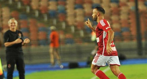 رائعة أفشة.. هدف الأهلي الأول أمام سان جورج