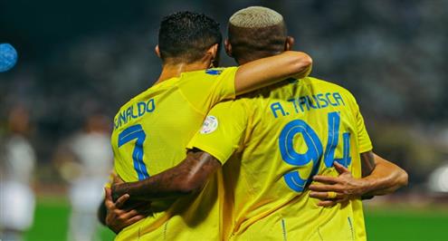 أهداف مباراة الطائي والنصر