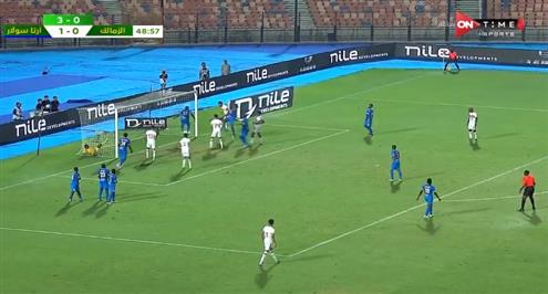 هدف الزمالك الأول أمام أرتا سولار (أوباما)