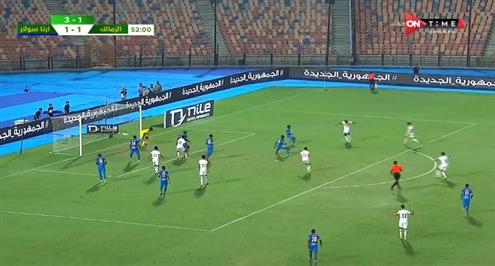 هدف الزمالك الثاني أمام أرتا سولار (شيكابالا)