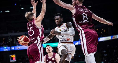 ملخص مباراة ألمانيا ولاتفيا