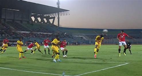 رأسية من محمد عبد المنعم وتصدي حارس إثيوبيا