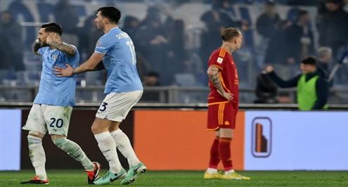 هدف لاتسيو أمام روما