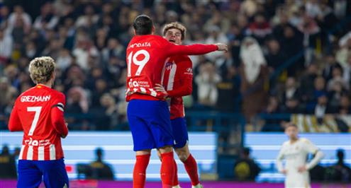 هدف أتلتيكو مدريد الثالث أمام ريال مدريد