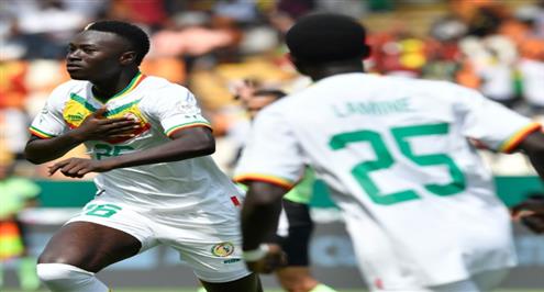 هدف السنغال الأول أمام جامبيا (بابي جاي)