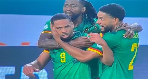 هدف الكاميرون الأول أمام غينيا (فرانك ماجري)