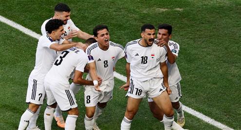 هدف العراق الثاني أمام اليابان
