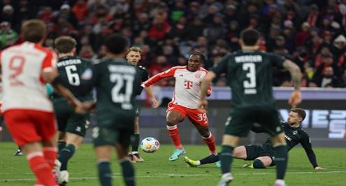 ملخص مباراة بايرن ميونيخ وفيردر بريمن