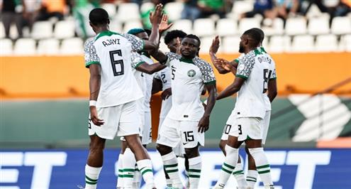 هدف عكسي.. هدف نيجيريا أمام غينيا بيساو 