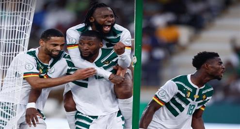 ملخص مباراة جامبيا والكاميرون 