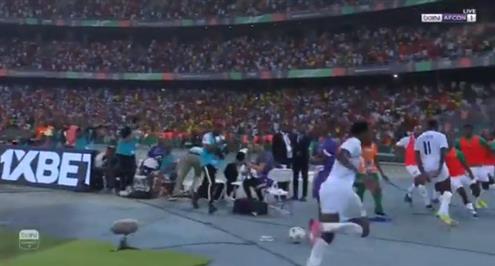 هدف غينيا أمام غينيا الإستوائية 