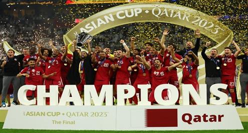 شاهد تتويج منتخب قطر بطلا لكأس آسيا 2023