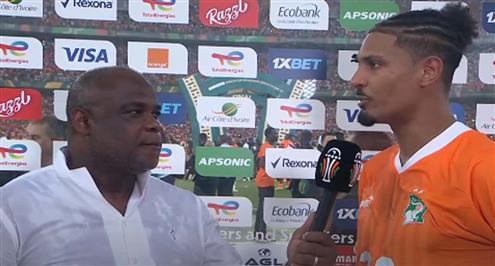 بكاء هالر على الهواء بعد الفوز بكأس أفريقيا