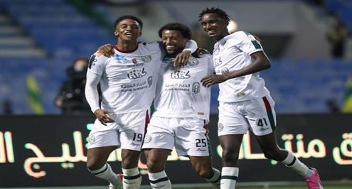 أهداف مباراة الخليج والاتفاق