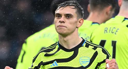 هدف أرسنال الرابع أمام بيرنلي