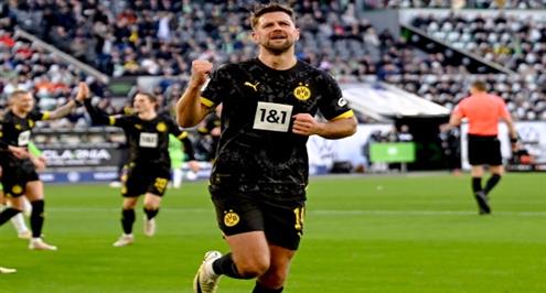 ملخص مباراة فولفسبورج وبوروسيا دورتموند