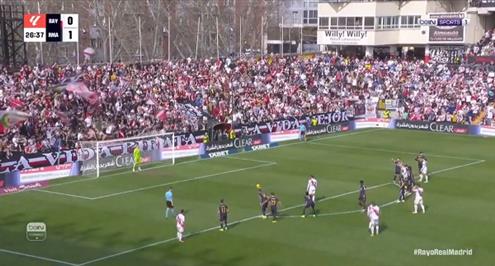 هدف رايو فاييكانو الأول أمام ريال مدريد (راؤول دي توماس)