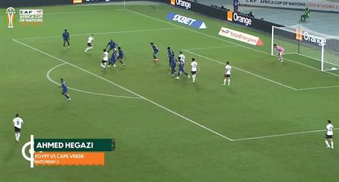 تمريرة حجازي ضمن أفضل 10 تمريرات حاسمة في أمم أفريقيا 2023