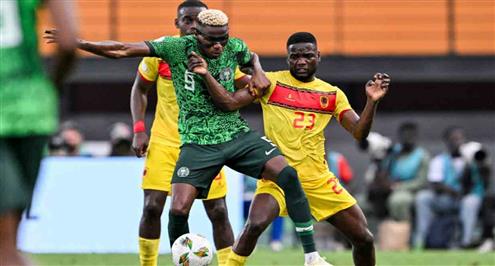 ملخص مباراة نيجيريا وأنجولا
