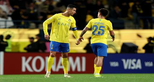 هدف النصر الأول أمام الفيحاء (أوتافيو)