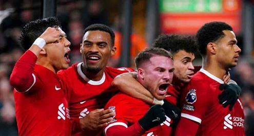 أهداف مباراة ليفربول ولوتون تاون