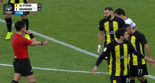 هدف ملغي.. حجازي يصنع وبنزيما يسجل 