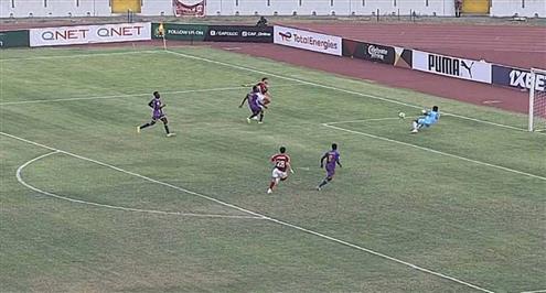 فرصة ضائعة من وسام أبو علي أمام ميدياما