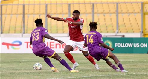 ملخص مباراة ميدياما والأهلي