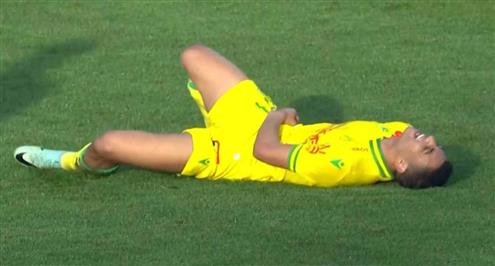 إصابة مصطفى محمد أمام لوريان