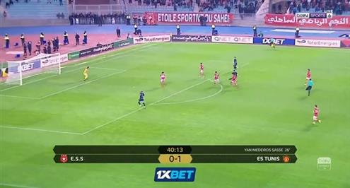 هدف الترجي الثاني أمام النجم الساحلي