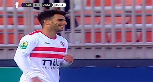 القائم يمنع زيزو من هدف في مباراة أبو سليم والزمالك