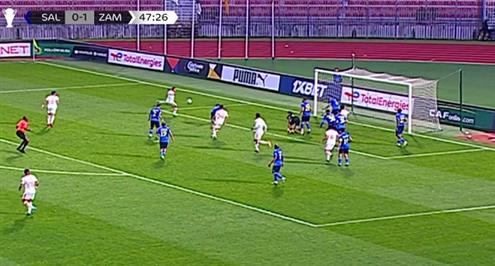 هدف الزمالك الثاني أمام أبو سليم (ناصر منسي)