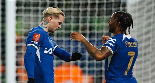 هدف تشيلسي الثاني أمام ليدز