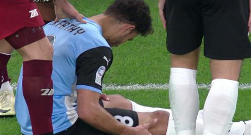 إصابة حمدي فتحي أمام المرخية