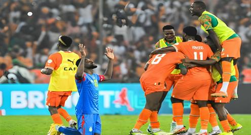 ملخص مباراة كوت ديفوار والكونغو الديمقراطية