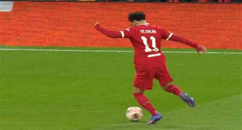 محمد صلاح يسجل هدف ليفربول الثالث أمام سبارتا براج