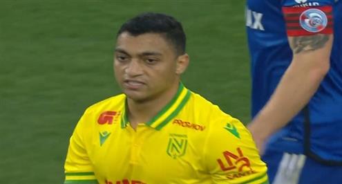 ملخص لمسات مصطفى محمد في مباراة نانت وستراسبورج