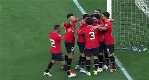 هدف مصر الأول أمام نيوزيلندا