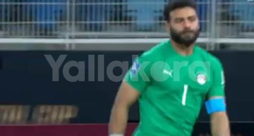 تصدي رائع من أبوجبل أمام نيوزيلندا