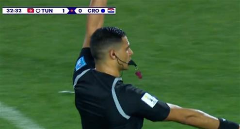 هدف ملغي لتونس أمام كرواتيا
