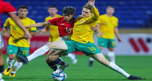 ملخص مباراة منتخب مصر الأولمبي وأستراليا