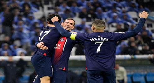 ملخص مباراة مارسيليا وباريس سان جيرمان