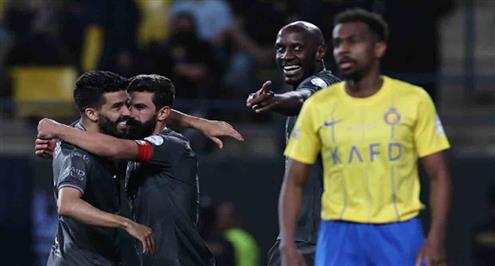 أهداف مباراة النصر والرائد