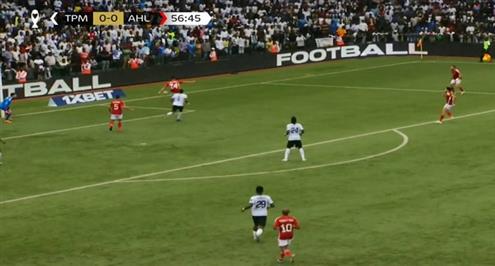 خطأ من محمد عبد المنعم أمام مازيمبي