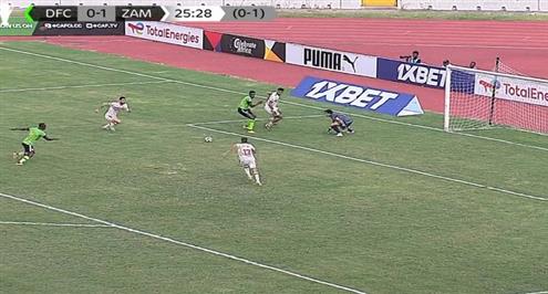 تسديدة أنطوي وانقاذ دفاع الزمالك